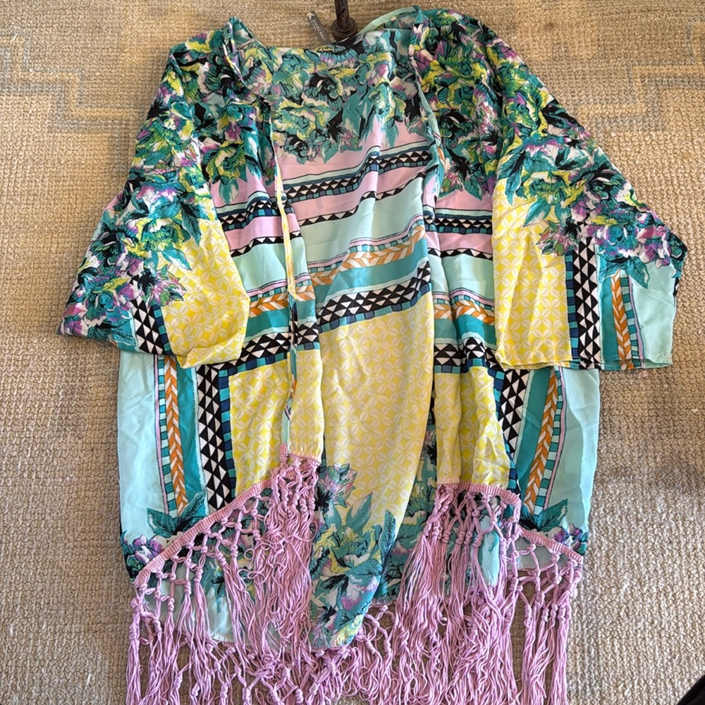 Multi color cardigan